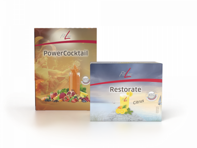 FitLine Optimal Set (PowerCocktail, Restorate Citrus)