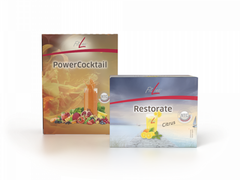 FitLine Optimal Set (PowerCocktail, Restorate Citrus)